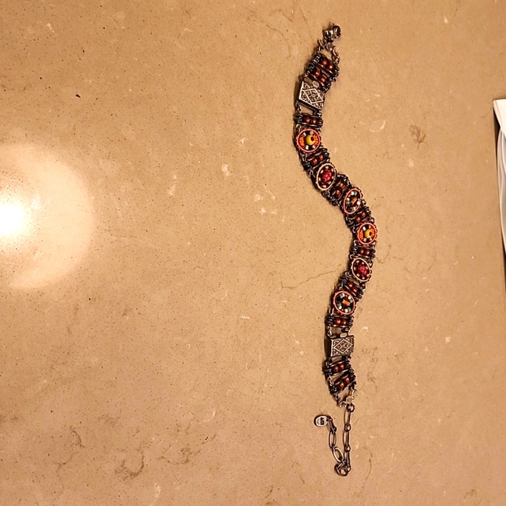 AYALA BAR Vintage Beaded  Choker